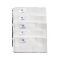 100% Organic Muslin Cloths