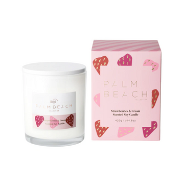 Strawberries & Cream 420g Limited Edition Standard Candle